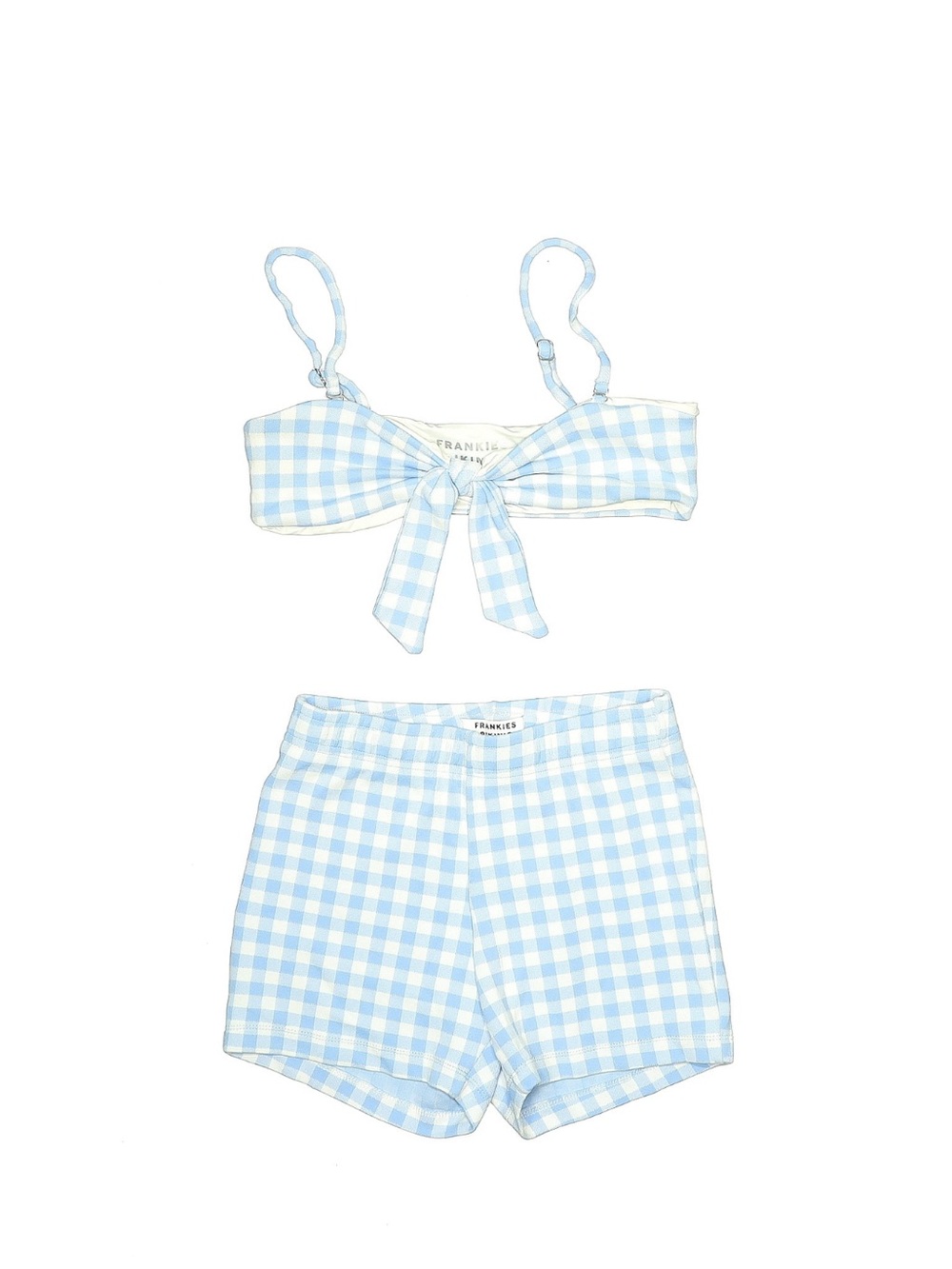 Frankie’s Bikini Top and Flynn Shorts in Bluebell